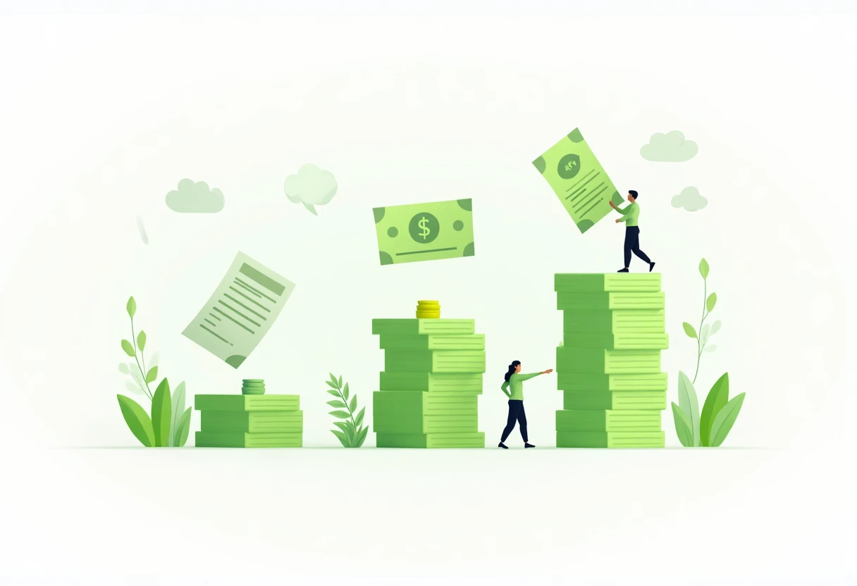 Large loan options visualized