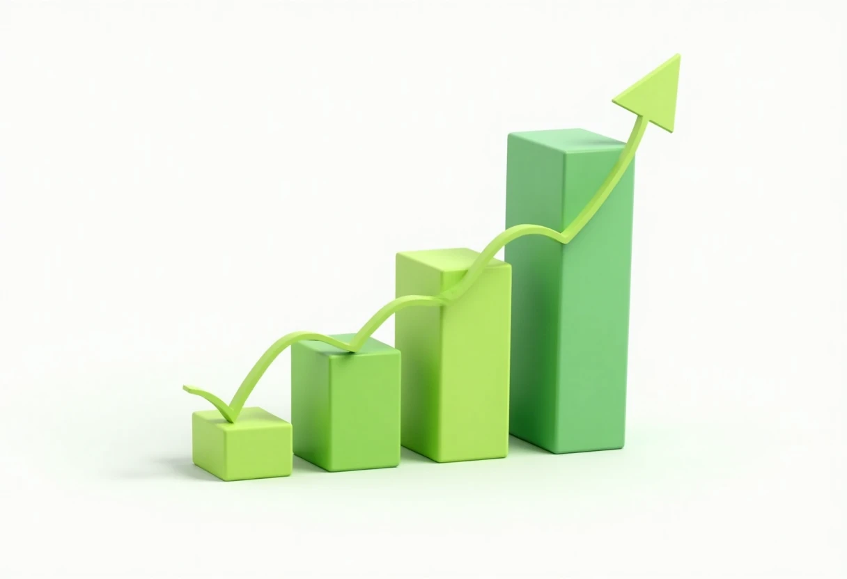 Illustration of financial growth